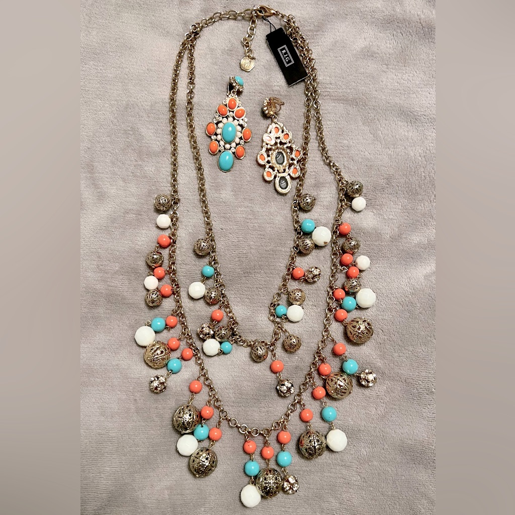 Rj Graziano Necklace/Earring Set